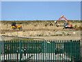 Dumper and excavator, Woodgate development