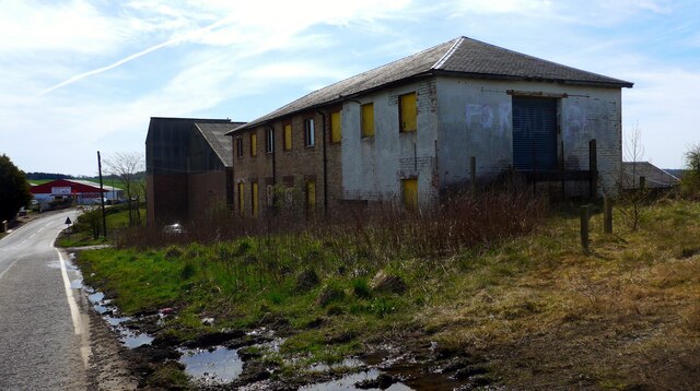 Derelict buildings at Shiloh Mill
