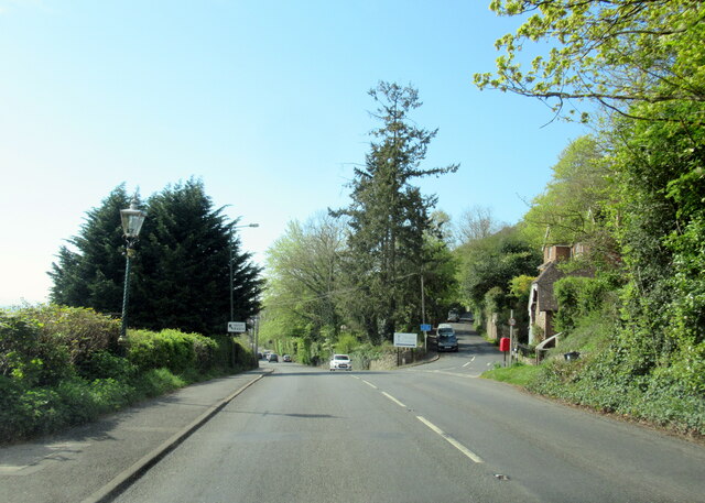 A449 Wells Road at Holy Well Road junction