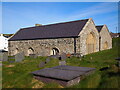 SH1726 : St Hywyn's Church, Aberdaron by Chris Andrews