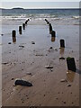 SH1626 : Remains of a Jetty, Porth Simdde by Chris Andrews