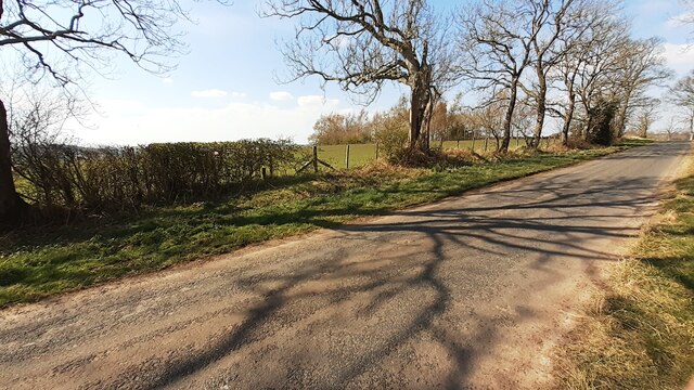 Rural road south of Ainstable