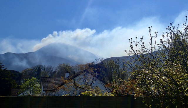 Wild Fire in the High Mournes