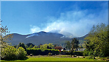 J3629 : Wild Fire on the Northern Slopes of the Mournes by Eric Jones