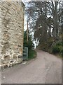 Lane off St Leonards Road, Forres - leading to Cemetery