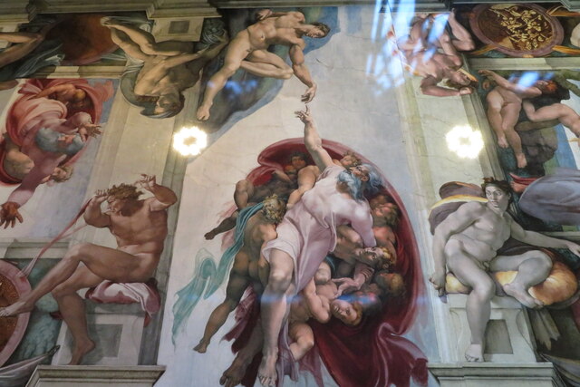 Sistine Chapel art - Hull Minster