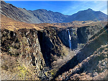 NG4121 : The gorge of the Allt Coire na Banachdich by John Allan