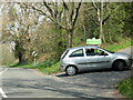 B4232 passing entrance to the West of England Quarry car park