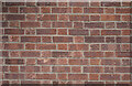 TF2425 : Brickwork at the village hall by Bob Harvey