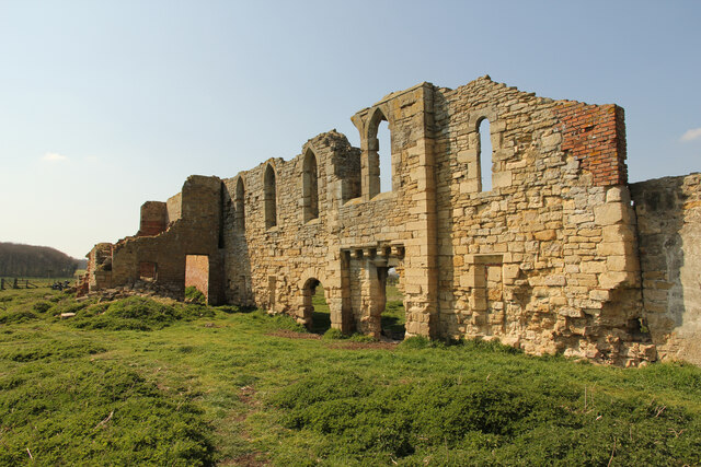 Tupholme Abbey ruins