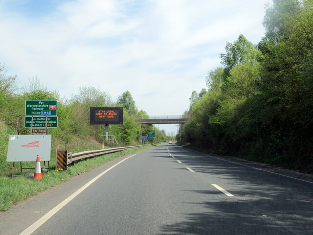 A4103 Claphill Lane overbridge