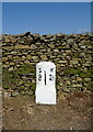 SD5492 : Milestone on National Cycle Route 70 near Fisher Tarn Cottage by JThomas