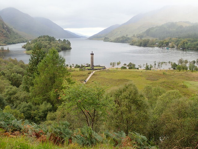 Loch Shiel from the viewpoint