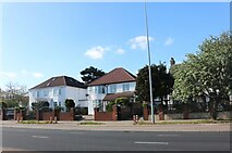 TQ1376 : Houses on Great West Road, Hounslow by David Howard