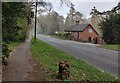 Woodland Cottage along Habberley Road