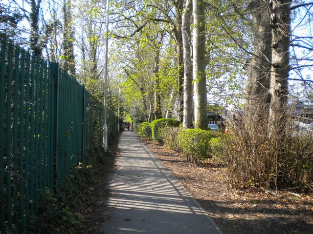 Public footpath south west of Station Road, Cheadle Hulme