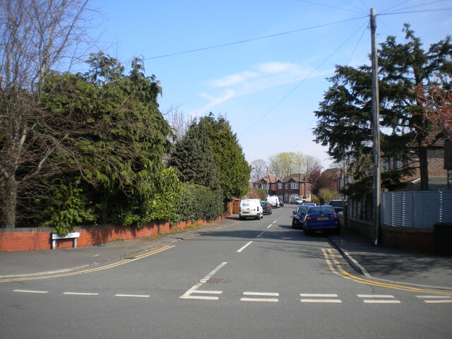 South end of Kingsley Drive, Cheadle Hulme