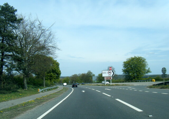 A64 at Whitwell-on-the-Hill