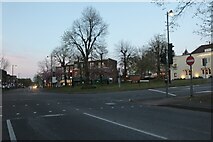TQ1364 : Junction on Portsmouth Road, Esher by David Howard