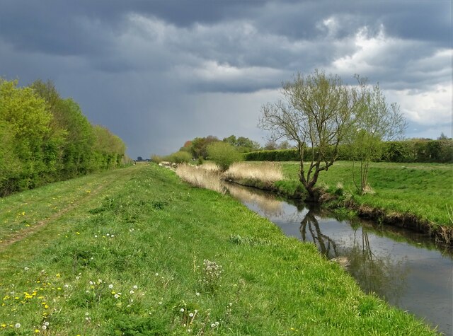 The River Torne north of Auckley