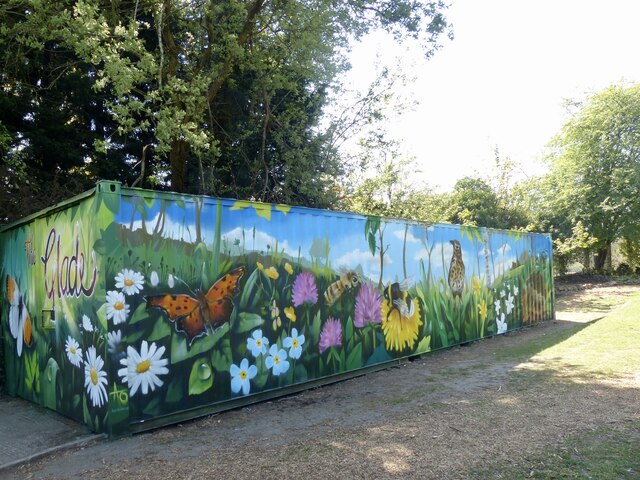 Mural at The Glade, Rogerstone (2)