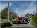 Muck spreader on Steep Lane