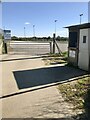 Entrance to football ground