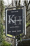 SD9772 : Sign for the King's Head, Kettlewell by JThomas