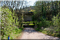 Path under the A4232