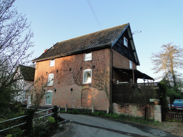 The former water mill at Needham