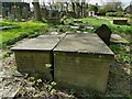SE0423 : St Peter's church, Sowerby - chest tombs by Stephen Craven