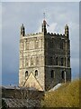 SO8932 : Tower of Tewkesbury Abbey by Philip Halling