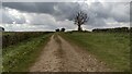 SP4523 : Bridleway heading towards Newbarn Farm by Shaun Ferguson