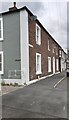 Nook House at south end of row of houses on west side of English Street