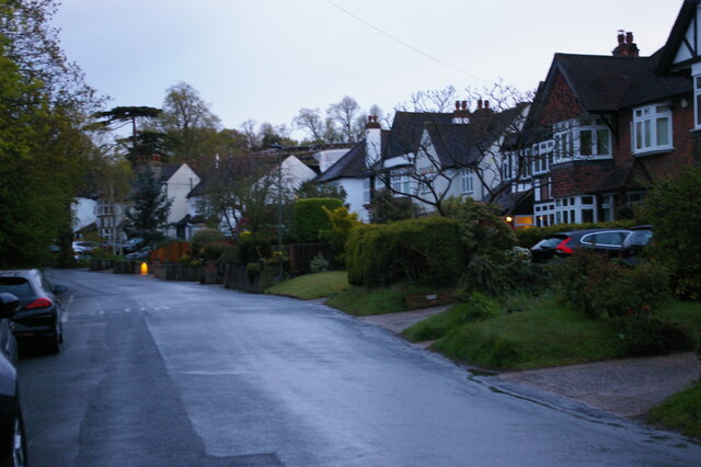 West Common Road, Hayes, evening
