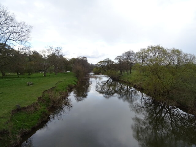 The River Eden from Musgrave Bridge