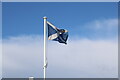 NX1898 : Girvan Harbour Flag by Billy McCrorie