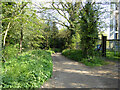 Public byway to Lilley Bottom Road