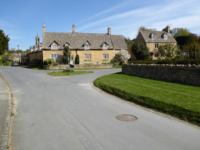 Houses in Laverton © Philip Halling :: Geograph Britain and Ireland