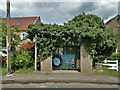 Bus shelter in Pollington