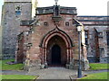 Entrance to Kirkby Stephen Parish Church 