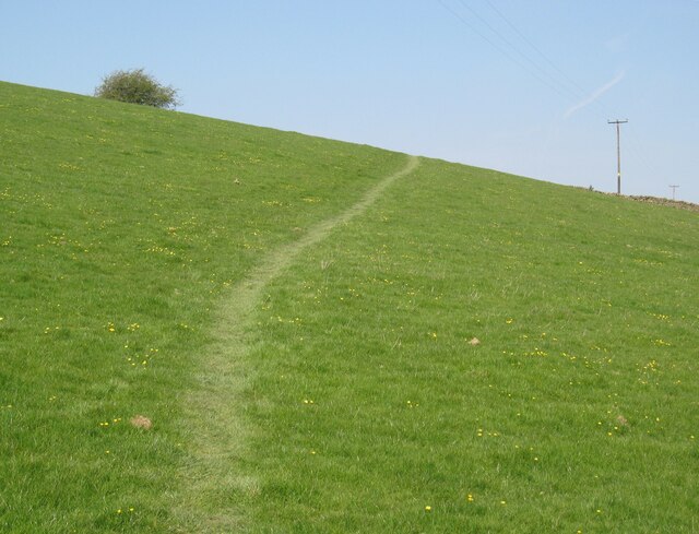 The Cumbria Way near Keldray Farm