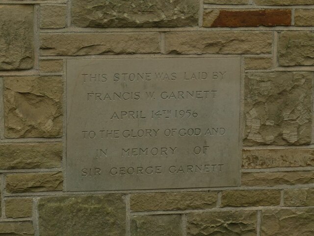 Idle Upper Chapel, foundation stone