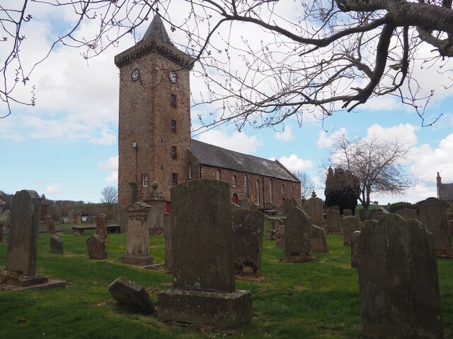 Greenlaw Church in Berwickshire