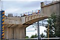 Removing the old concrete arches of Bletchley Flyover 2