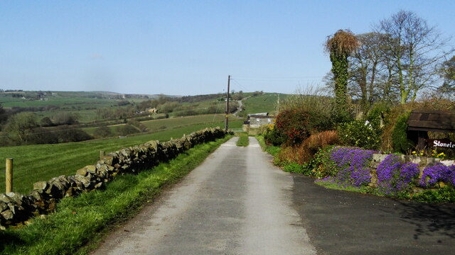 Minor lane at Gauledge, Longnor