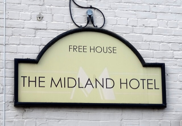 Sign on the Midland Hotel, Appleby