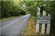 TQ3841 : Entering Felcourt by N Chadwick
