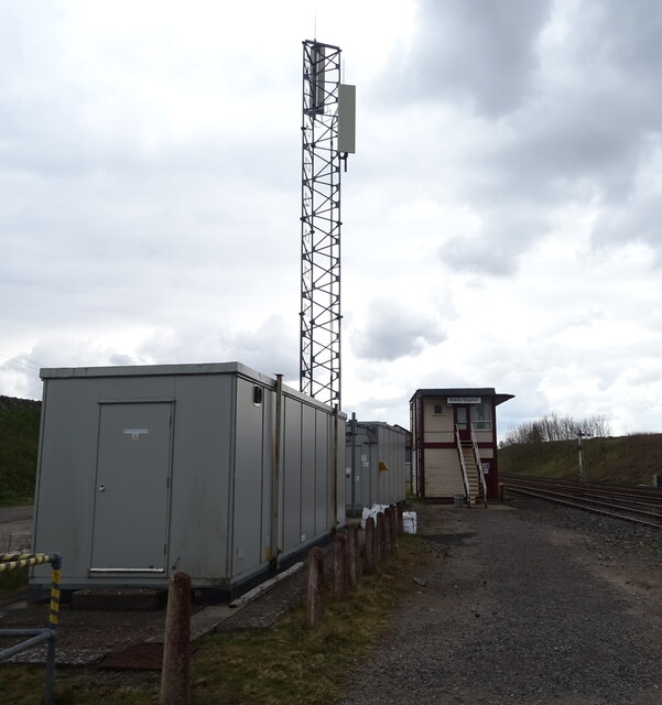 Signal box, Kirkby Stephen Railway Station