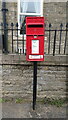 NY7707 : Elizabeth II postbox on South Road, Kirkby Stephen by JThomas